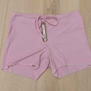 skims cotton jersey drawstring shorts